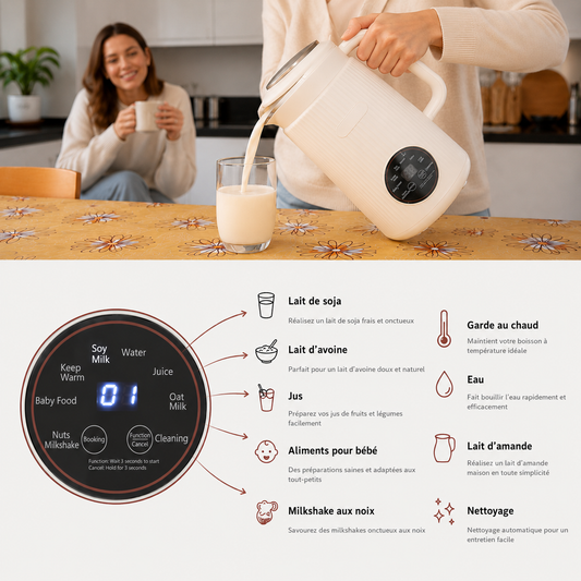 SoyLiq - Machine à Lait Végétal